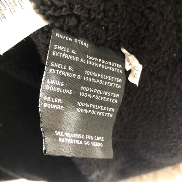 New Balance Sherpa lined two toned puffer winter jacket coat - Picture 9 of 10